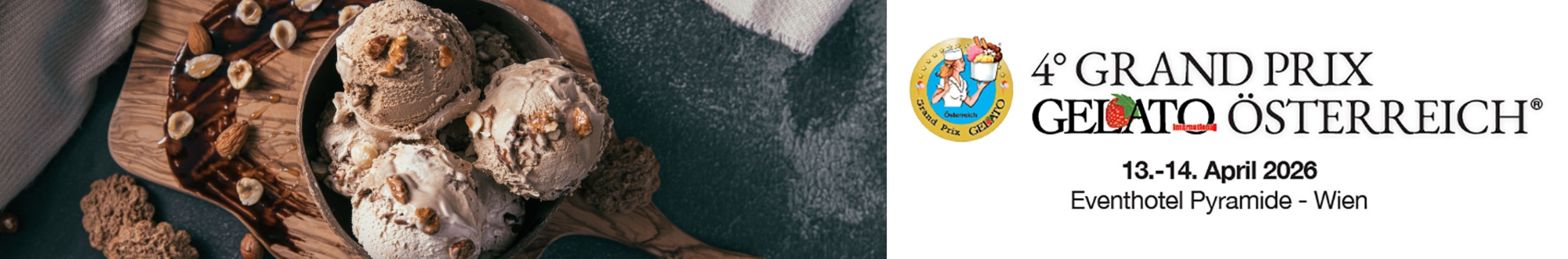 Gelato Grand Prix &Ouml;sterreich 2026 &ndash; B&uuml;hne frei f&uuml;r die besten Gelatieri!-